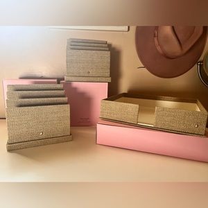 NWT Kate Spade Desk Organizers